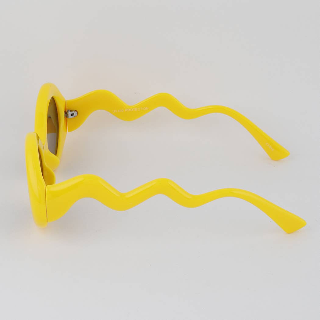 Cartoon Bubble Round Sunglasses