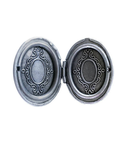 Keyhole Small Oval Pop Art Locket Ring