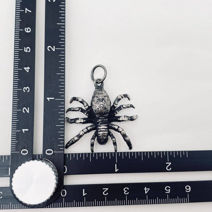 Spider Stainless Steel Pendant on Chain