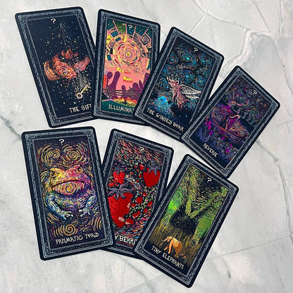 79th Mystery Cards (7 foil cards) - Prisma Visions Tarot