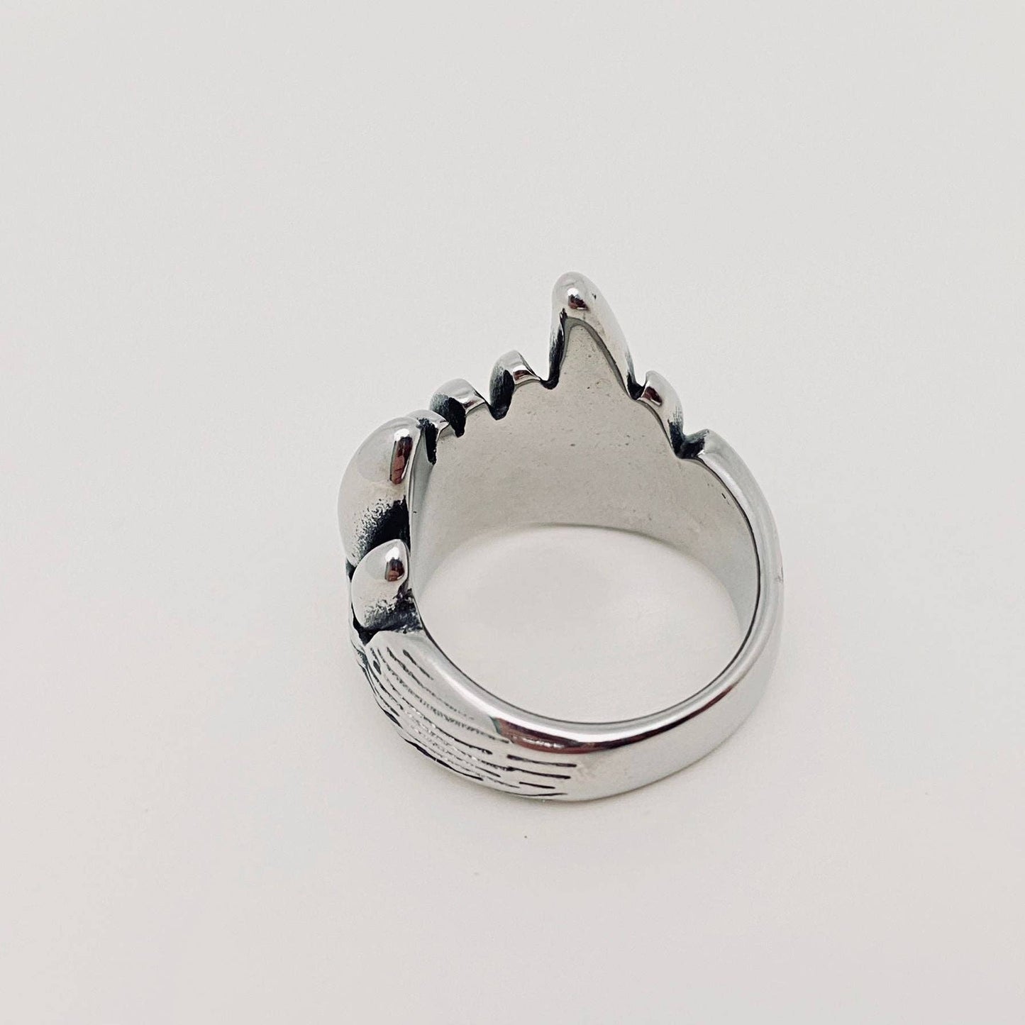 Vampire Teeth Stainless Steel Ring