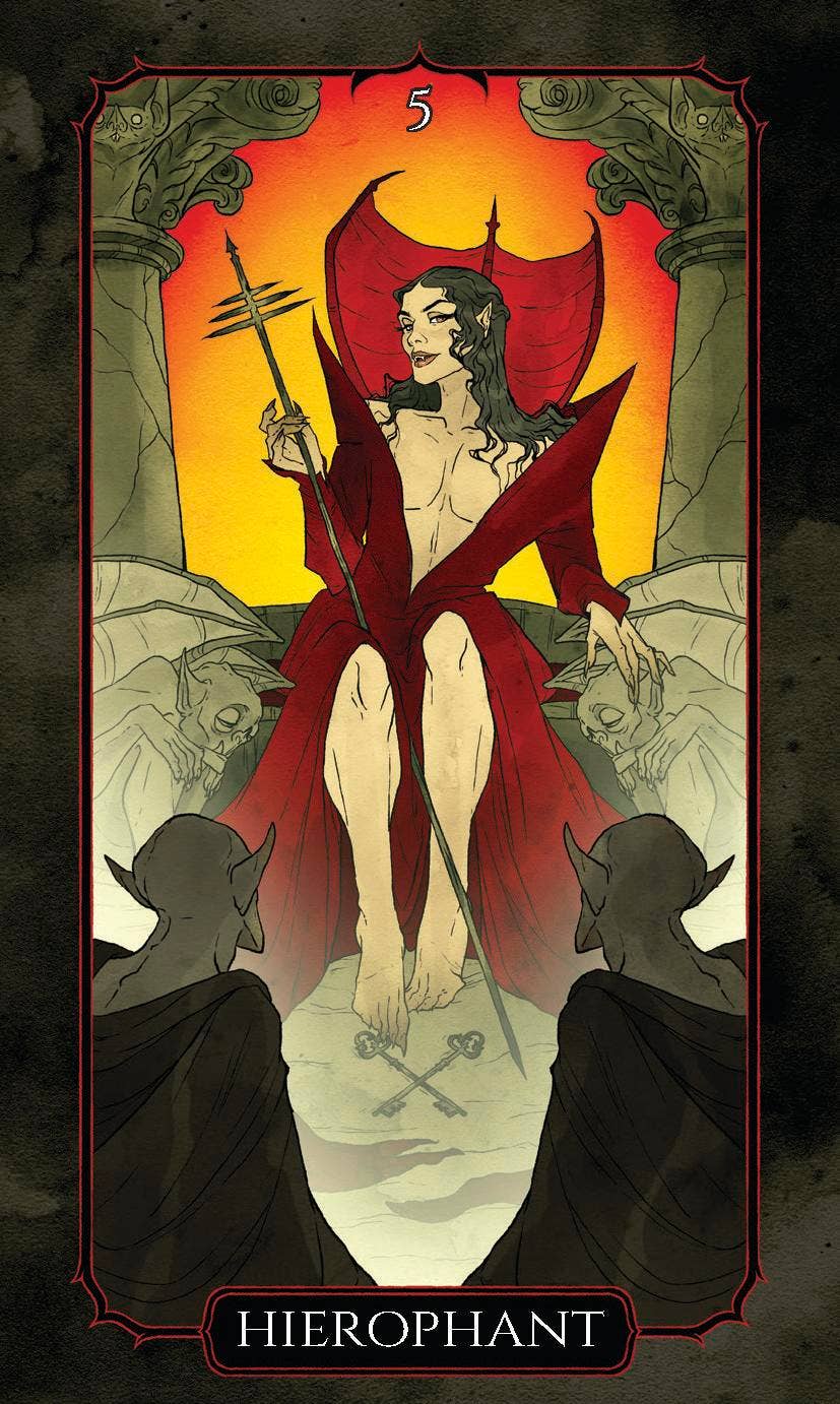 The Vampire's Tale Tarot Deck