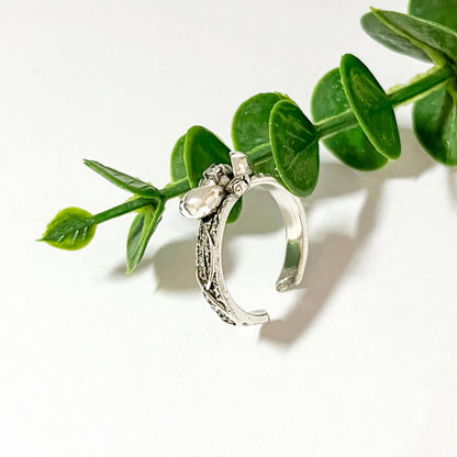 Vintage Creative Bee Ring – Adjustable Open Band