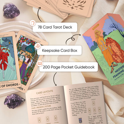 Wyspell Feminine Tarot Cards ☆ Keyword Edition