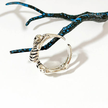 Skeleton Adjustable Open Ring