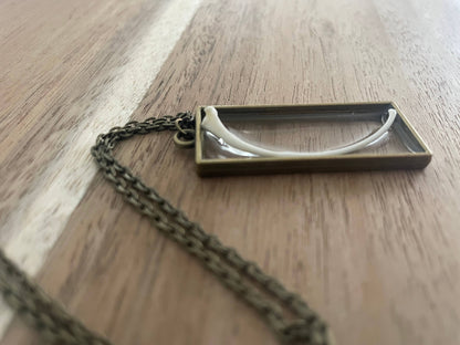 Oddity Necklace 🦴 Ball Python Rib Bone