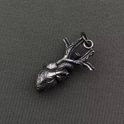 Stainless Steel Heart Pendant on Chain