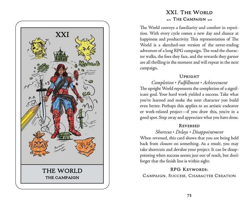 Ultimate RPG Tarot Deck by Jon Taylor