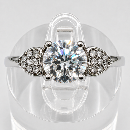 Herkimer Diamond (Lab Grown) - Hypoallergenic Stainless Steel