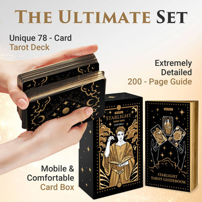 Starlight Tarot Cards ☆ Gold Edition