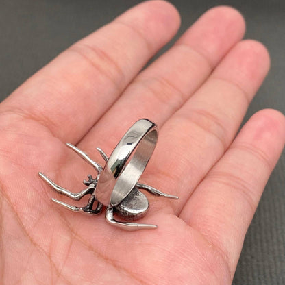 Stainless Steel Spider Ring