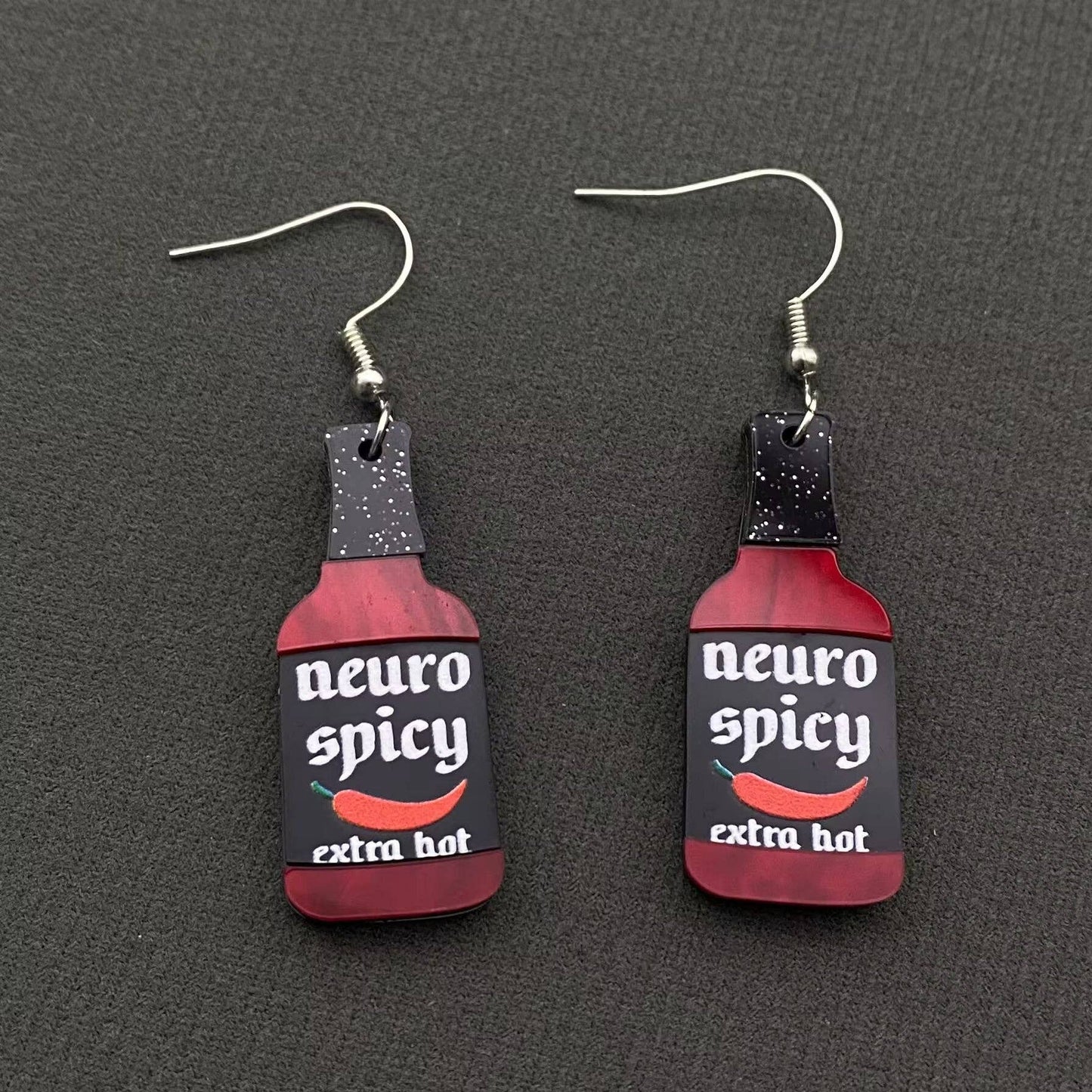 Neuro Spicy Dangle Earrings