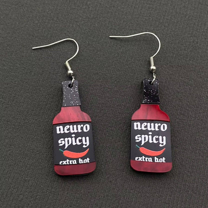 Neuro Spicy Dangle Earrings