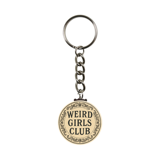 Weird Girls Club Keychain