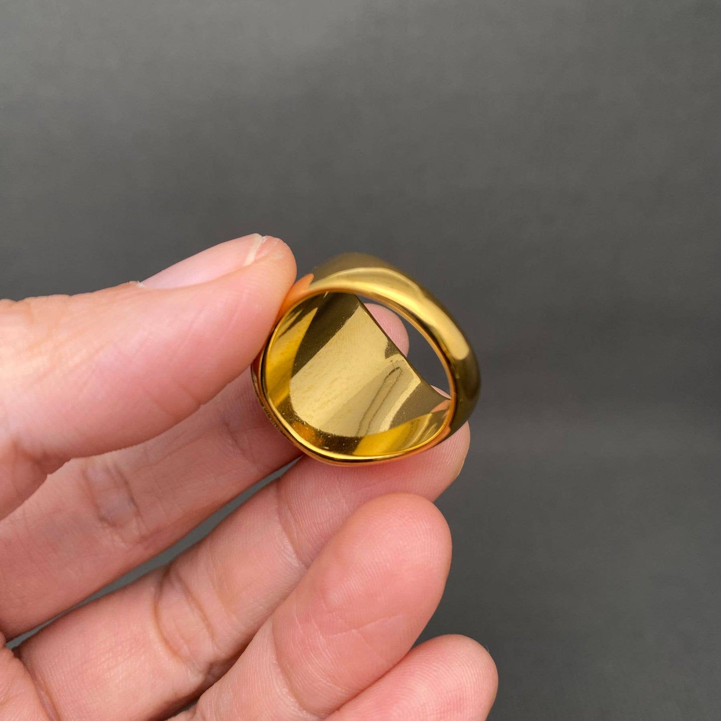 Butter Swirl ☆ 18K Gold Plated Stainless Steel Ring