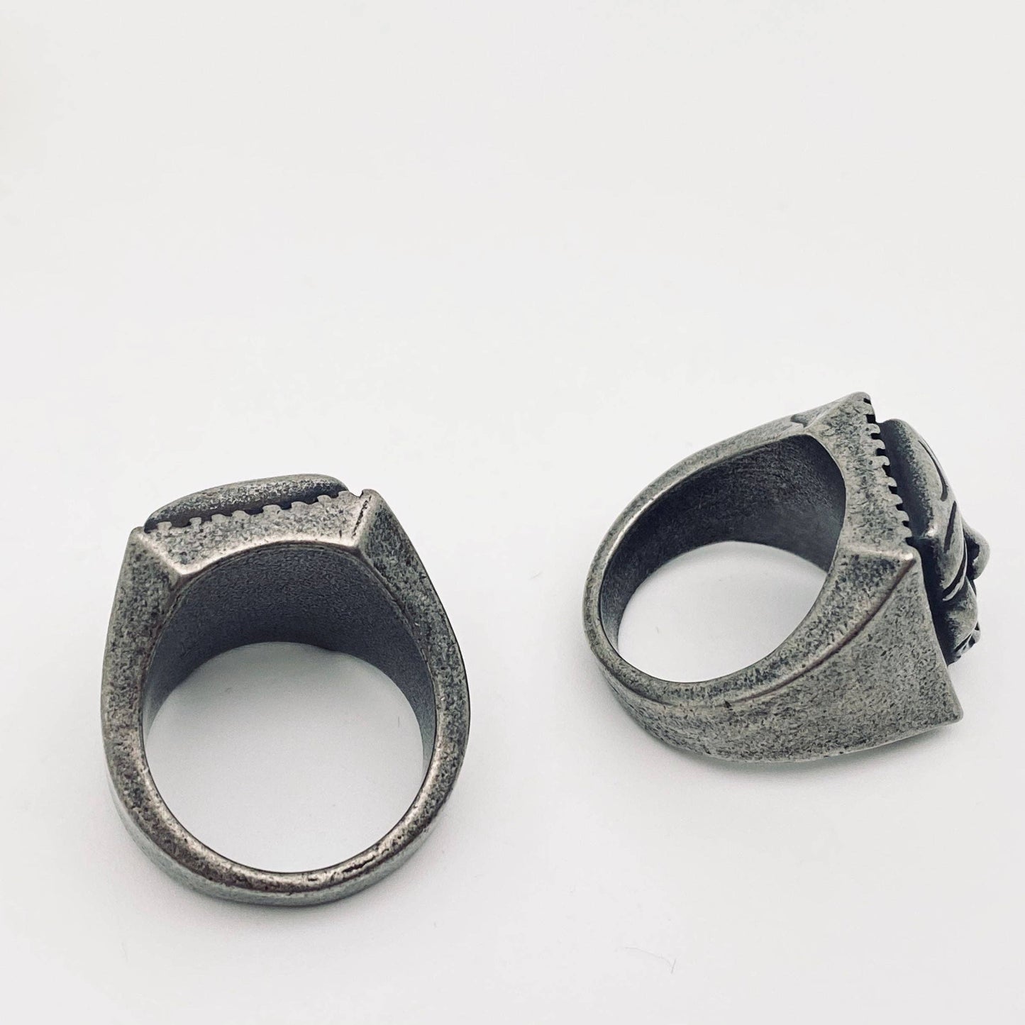Comedy/Tragedy Ring 🎭 Stainless Steel Smiling Face and Crying Face Ring