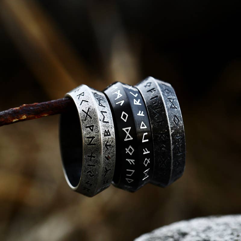 Rune Geometric Ring