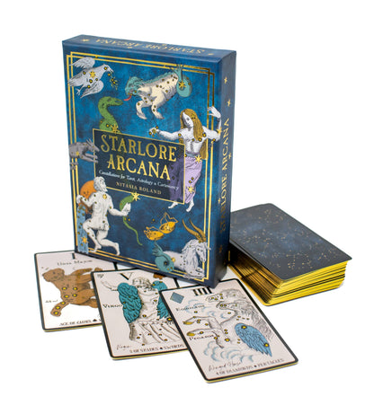 Starlore Arcana: 56 Cards & 128-Pg Book ☆ Astrology Deck