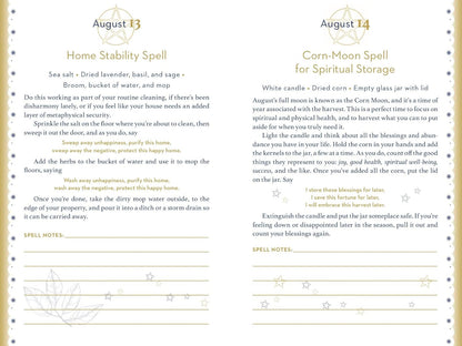 The Daily Spell Journal: A Diary of Enchantments for Every Day of the Year