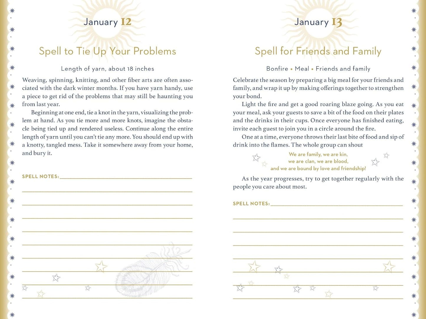The Daily Spell Journal: A Diary of Enchantments for Every Day of the Year