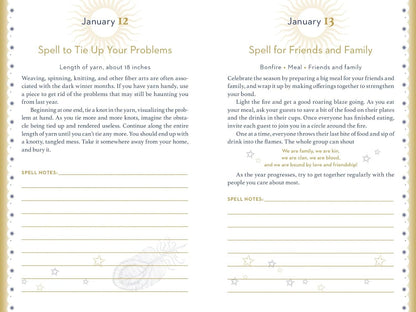 The Daily Spell Journal: A Diary of Enchantments for Every Day of the Year