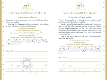 The Daily Spell Journal: A Diary of Enchantments for Every Day of the Year