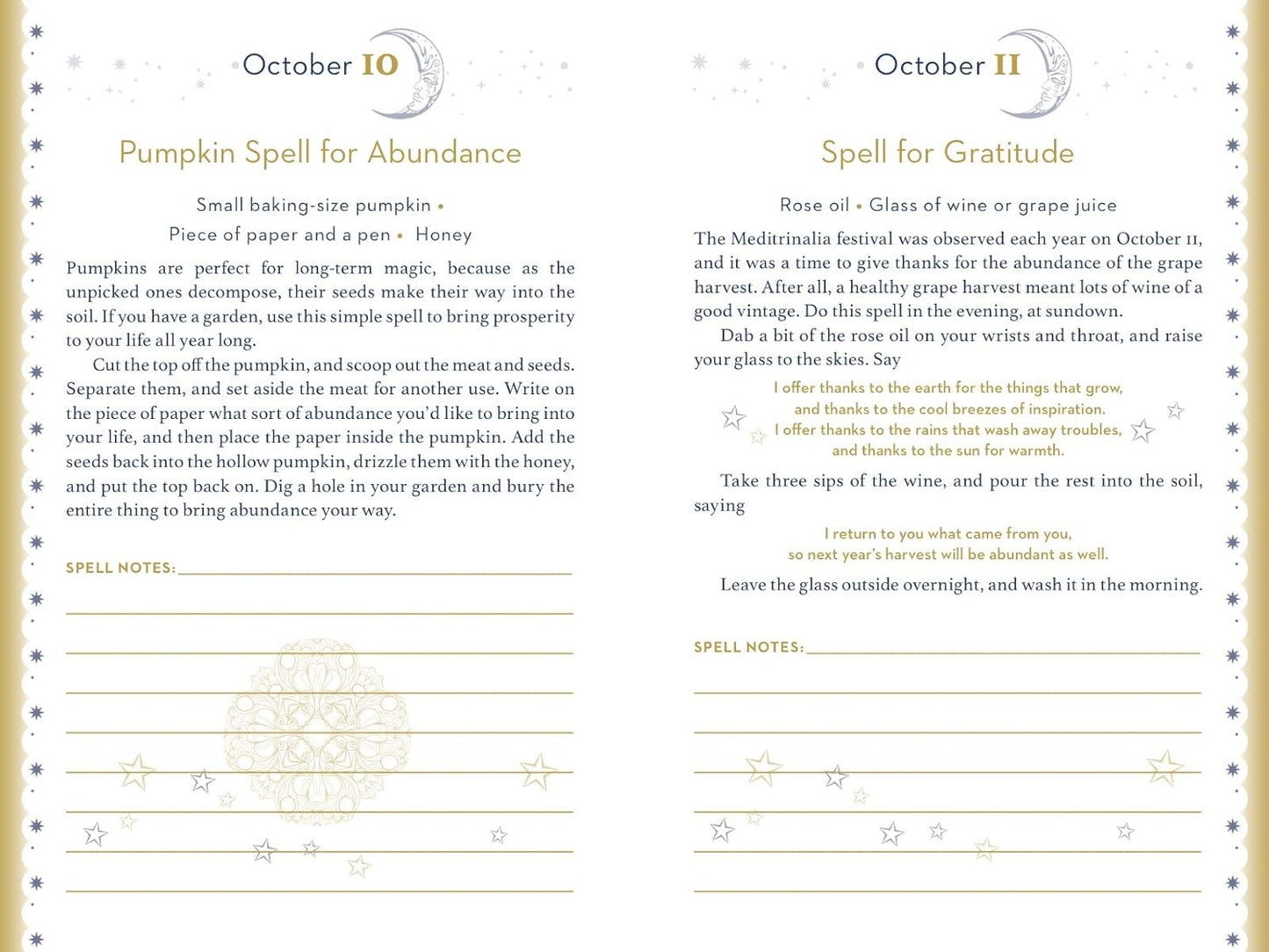 The Daily Spell Journal: A Diary of Enchantments for Every Day of the Year