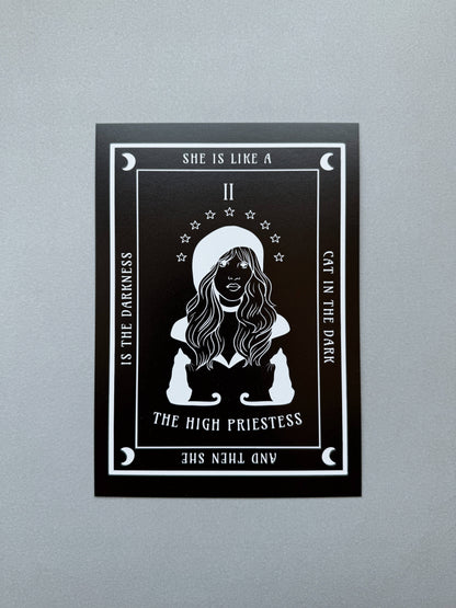 Stevie The High Priestess Print