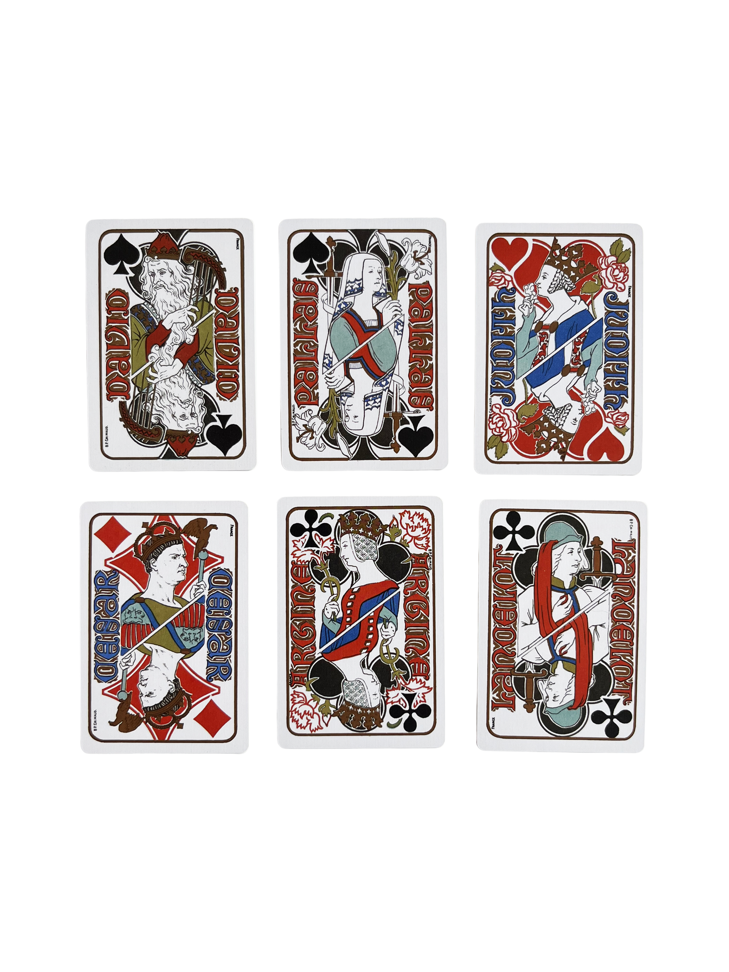 Gaston Quenioux Playing Cards - 1900 Paris Exposition Belle Epoque Deck