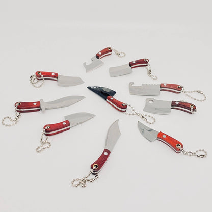 Mini Knife With Key Ring Keychain Knife