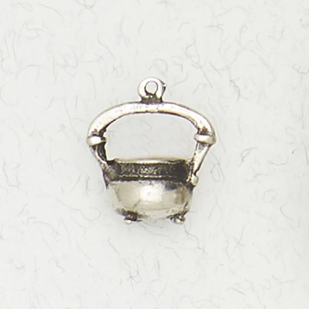 Wiccan Witch's Cauldron * Pewter Pendant Necklace with Chain