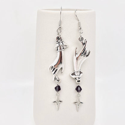 Fortune Teller Asymmetric Earrings