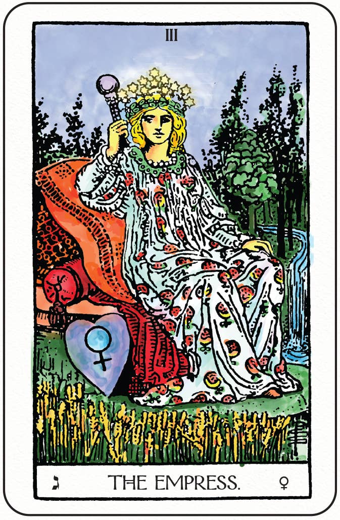 The Mini Weiser Tarot ◇ 78 Full-Color Cards ◇ Mini RWS Deck
