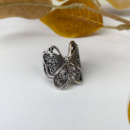 Oversize Butterfly Ring