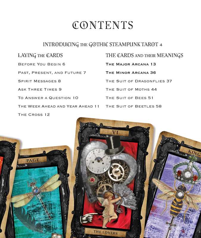 Gothic Steampunk Tarot by Liz Dean