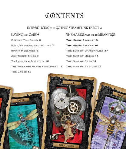 Gothic Steampunk Tarot by Liz Dean