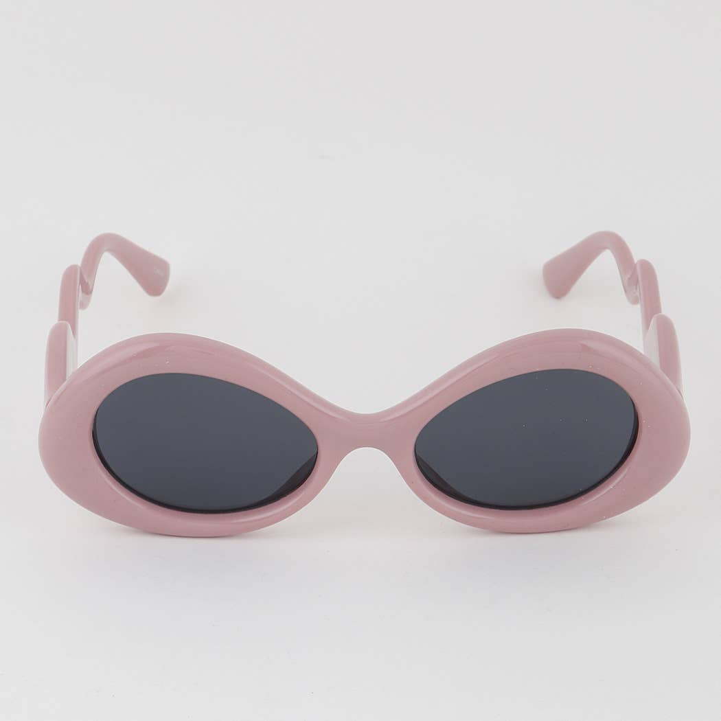 Cartoon Bubble Round Sunglasses