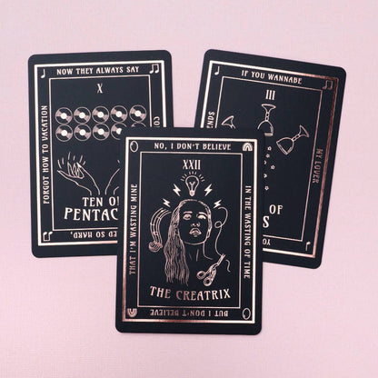 Sirens of Song Tarot Deck (Rose Gold)