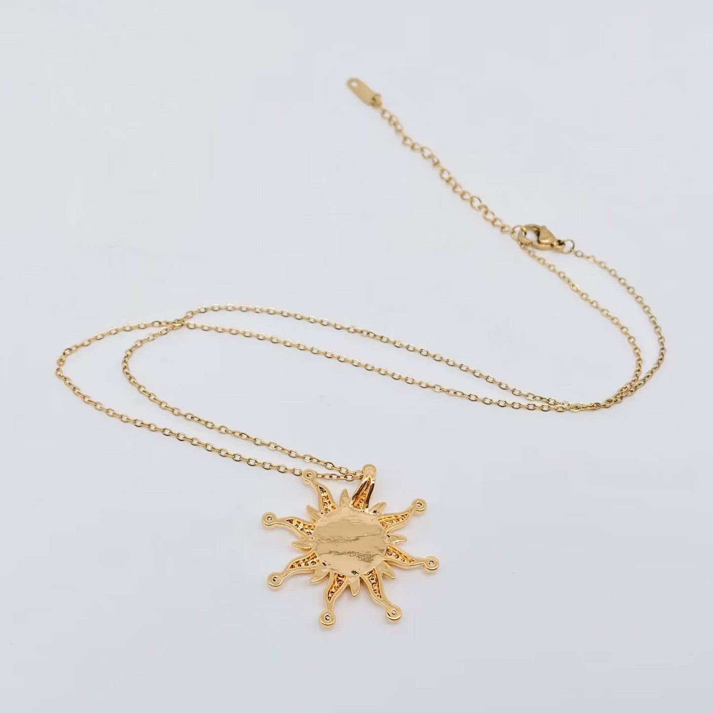 Sun God Apollo Pendant Necklace