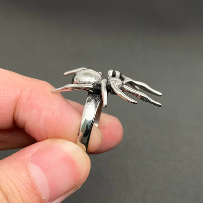 Stainless Steel Spider Ring