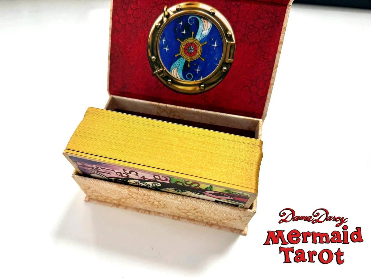 Dame Darcy Mermaid Tarot Gold Edition Collector's Box