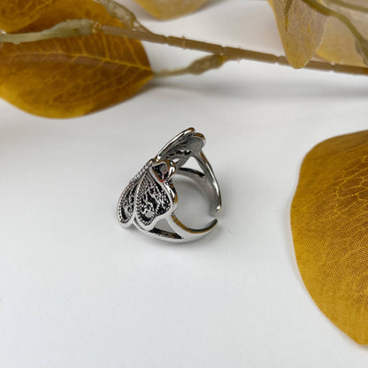 Oversize Butterfly Ring