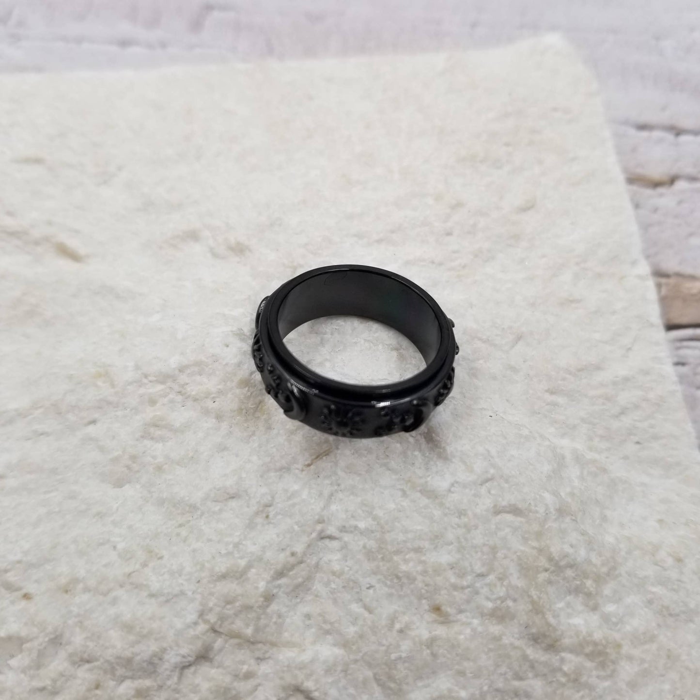 Sun, Moon & Star Rotatable Fidget Ring