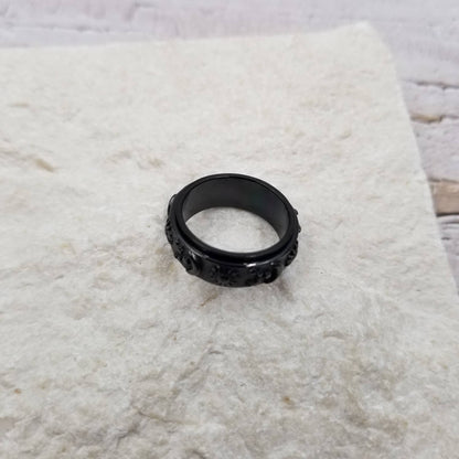 Sun, Moon & Star Rotatable Fidget Ring