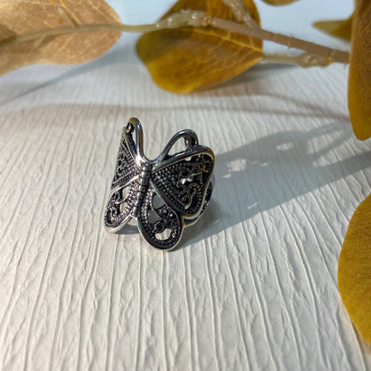 Oversize Butterfly Ring