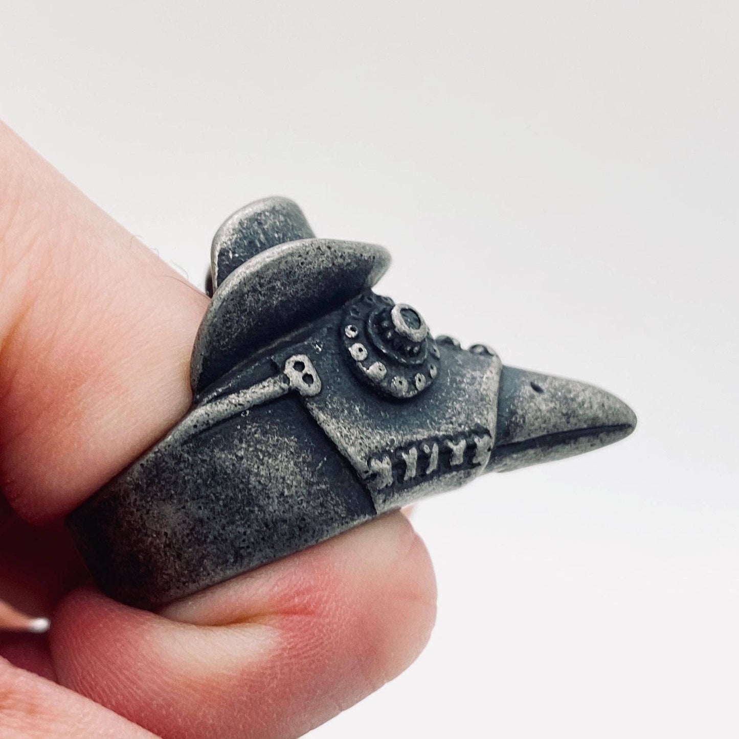 Plague Doctor Stainless Steel Ring
