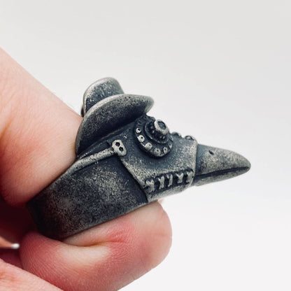 Plague Doctor Stainless Steel Ring
