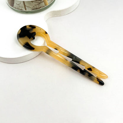 U-Shaped Heart Hair Pin