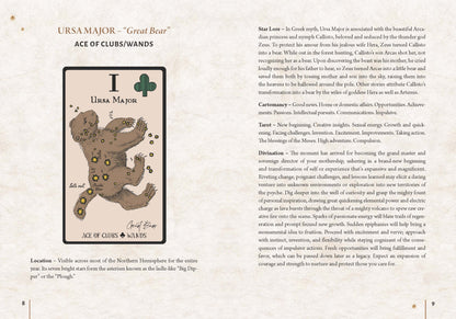 Starlore Arcana: 56 Cards & 128-Pg Book ☆ Astrology Deck