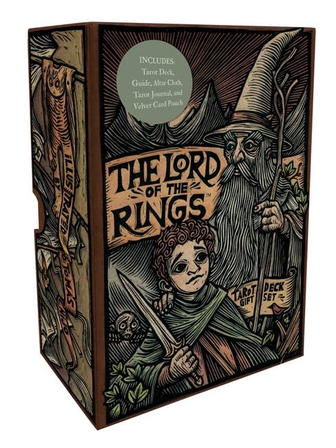 Lord Of The Rings Tarot Deck And Guide Gift Set